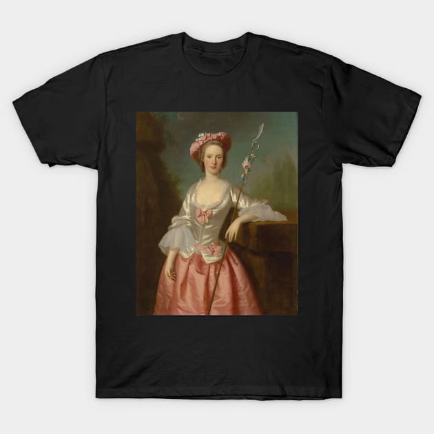 Portrait of a Lady as a Shepherdess, late 1740s/early 1750s   Allan Ramsay (1713-84) T-Shirt by Donkeh23